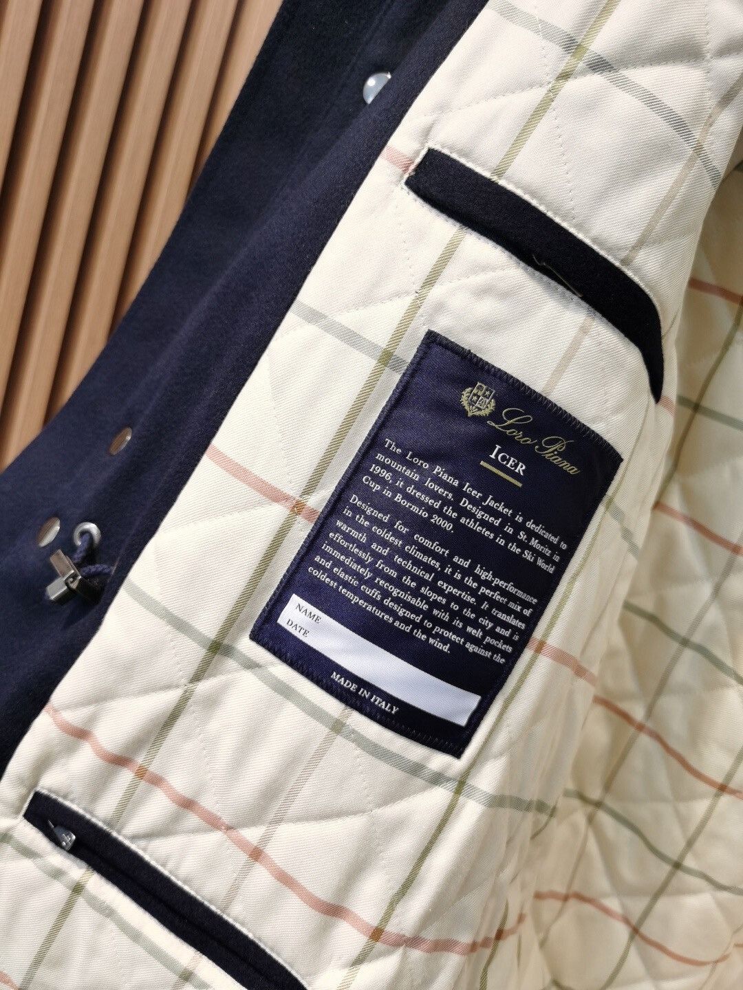 Loro Piana Loro Piana Icer Cashmere Jacket Navy Size US XS / EU 42 / 0 - 7 Thumbnail