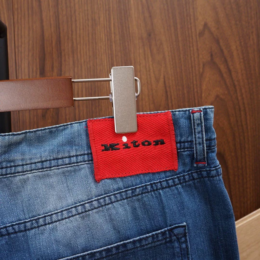 Kiton Kiton Slim Fit Denim Pants Size US 28 / EU 44 - 8 Thumbnail