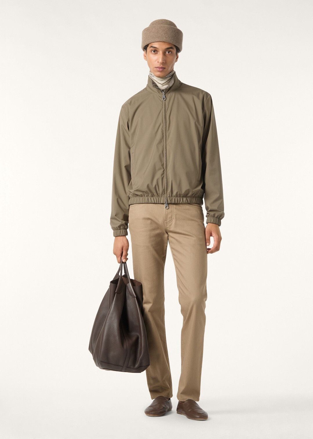 Loro Piana Loro Piana Bomber Windmate Jacket Size US L / EU 52-54 / 3 - 5 Thumbnail
