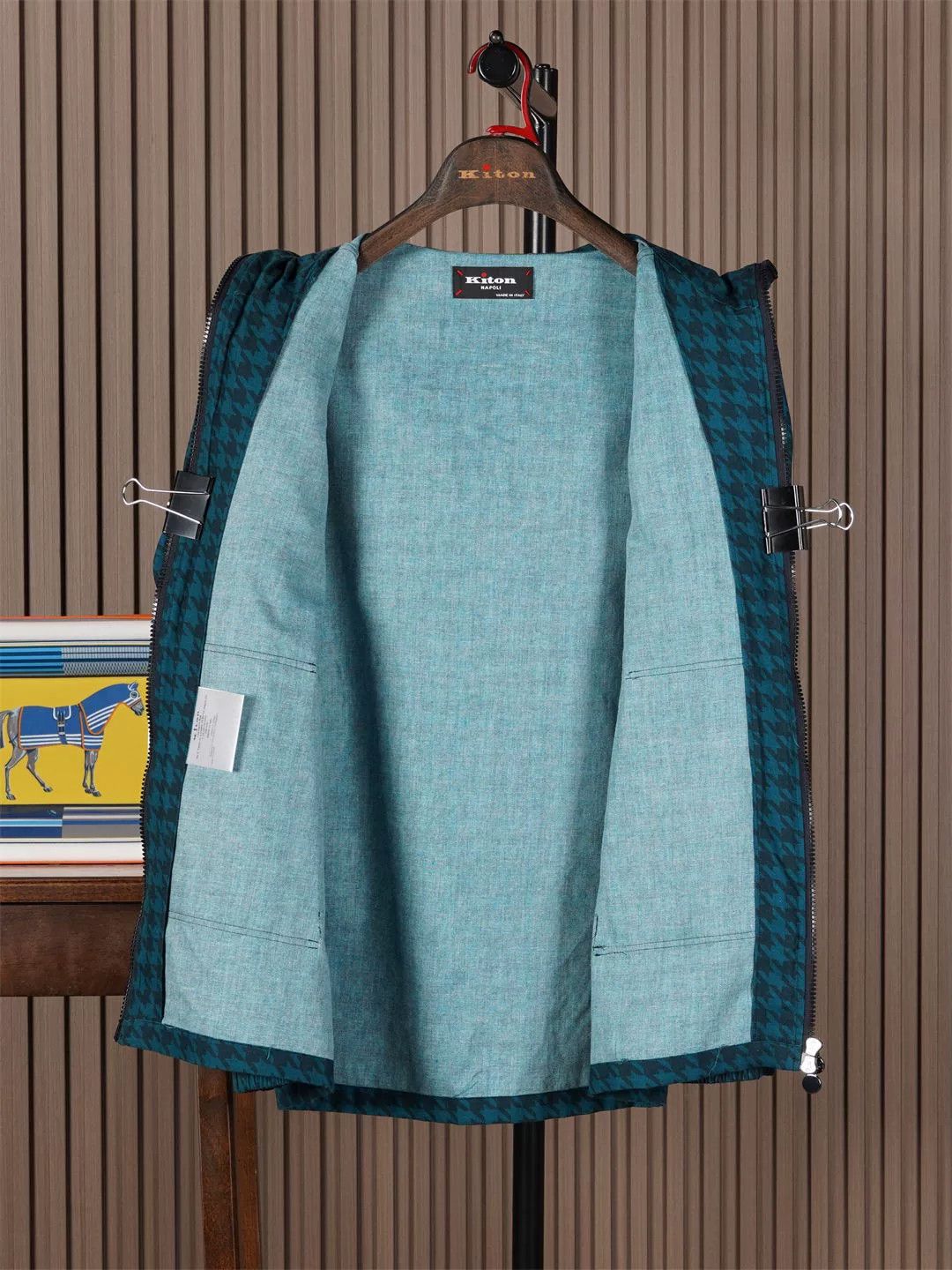 Kiton Kiton Hooded Cotton Jacket Sale Size US M / EU 48-50 / 2 - 3 Thumbnail