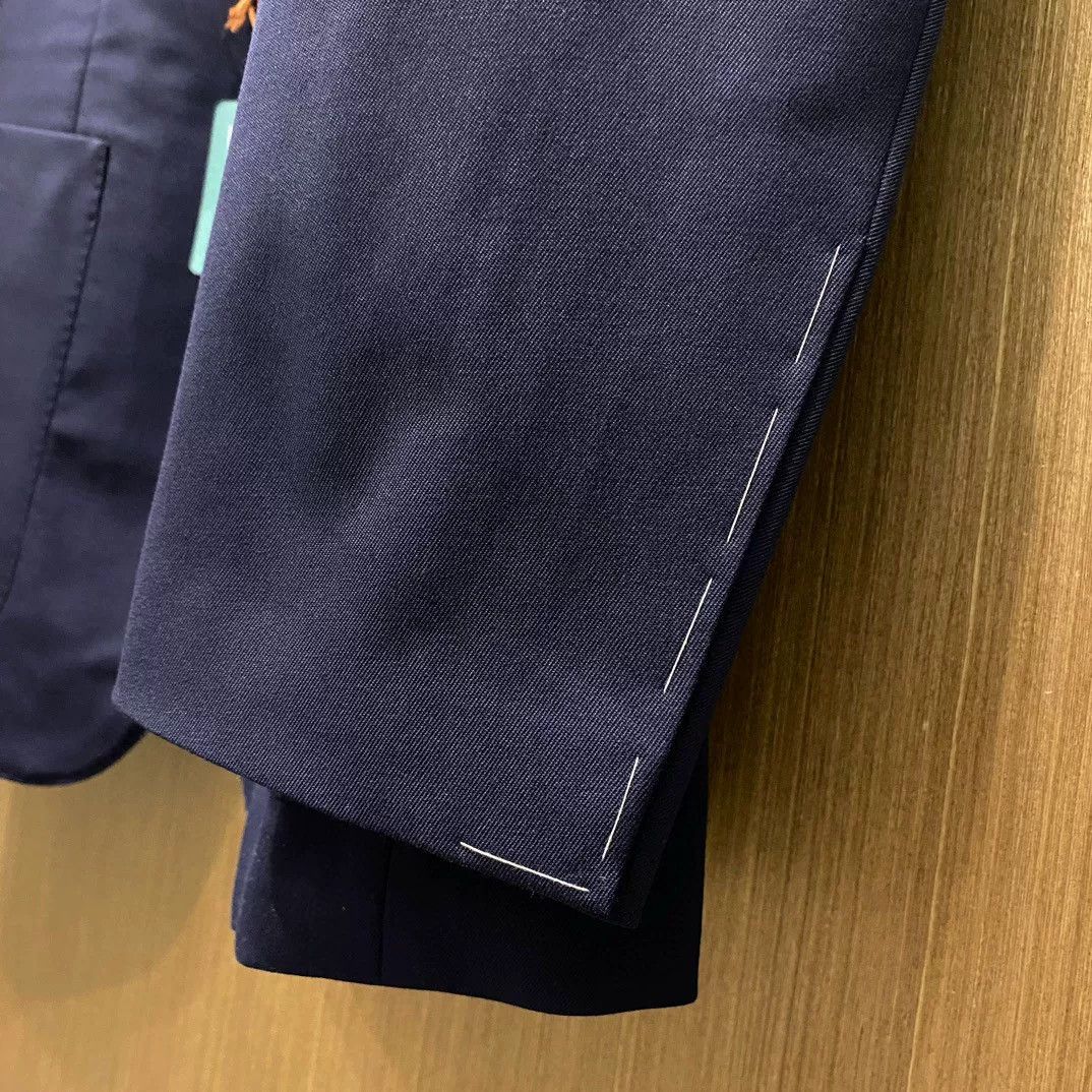 Loro Piana Loro Piana Casual Navy Blazer for Men Size US S / EU 44-46 / 1 - 7 Thumbnail