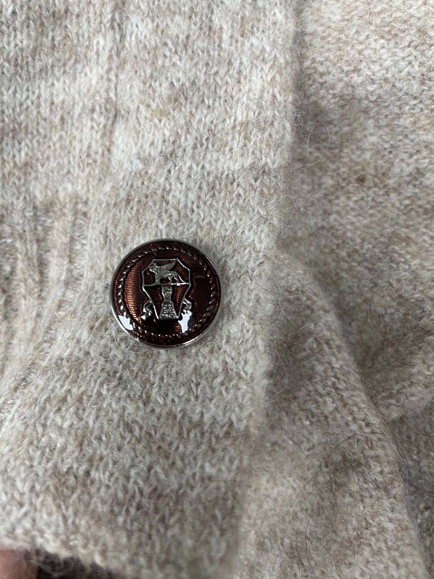 Brunello Cucinelli Brunello Cucinelli Alpaca Cardigan Sweater Size US M / EU 48-50 / 2 - 9 Thumbnail