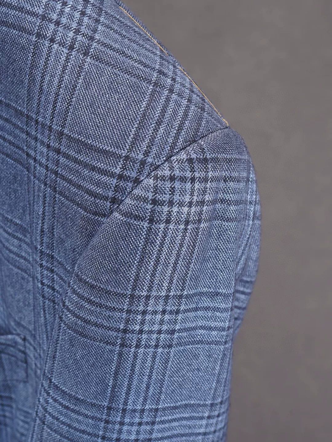 Zilli Casual Blue Plaid Blazer by ZILLI Size US M / EU 48-50 / 2 - 5 Thumbnail