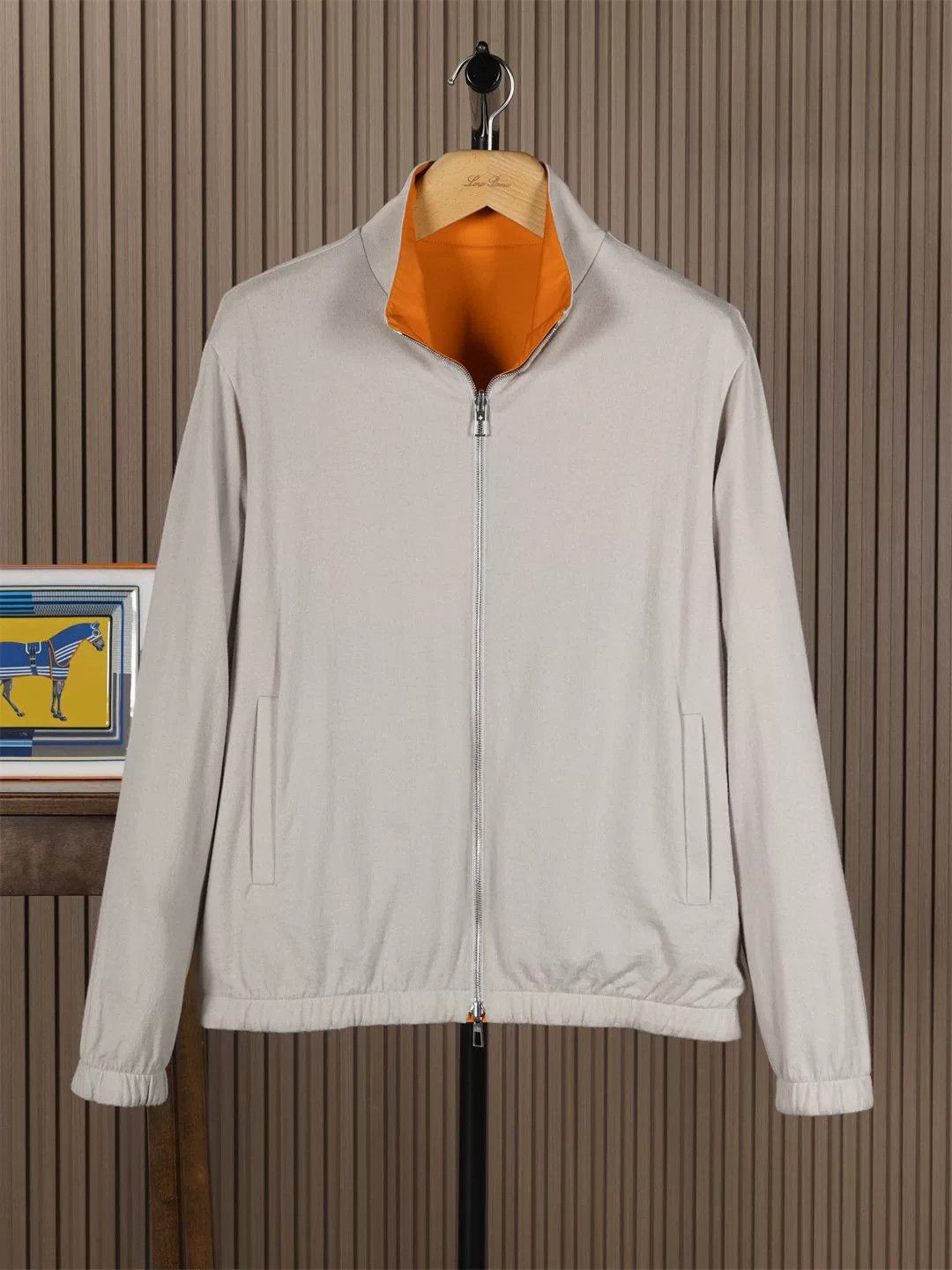 Loro Piana Loro Piana Bomber Jacket - Classic Style Size US L / EU 52-54 / 3 - 2 Thumbnail