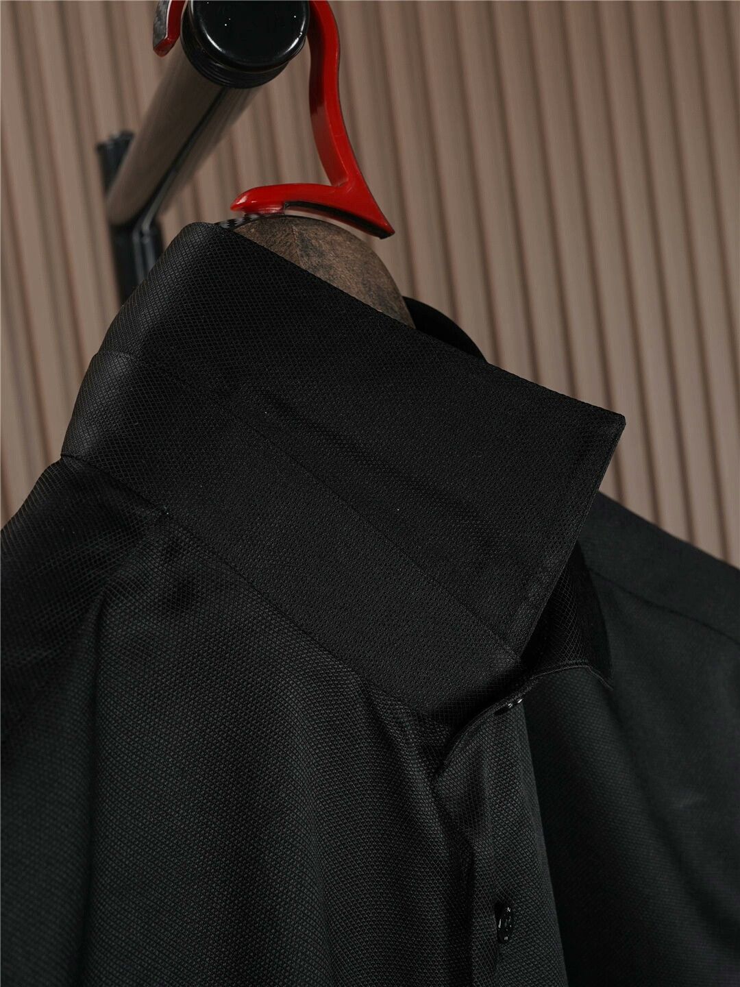 Zilli ZILLI Black Silk Shirt with Mother of Pearl Buttons Size US XS / EU 42 / 0 - 3 Thumbnail