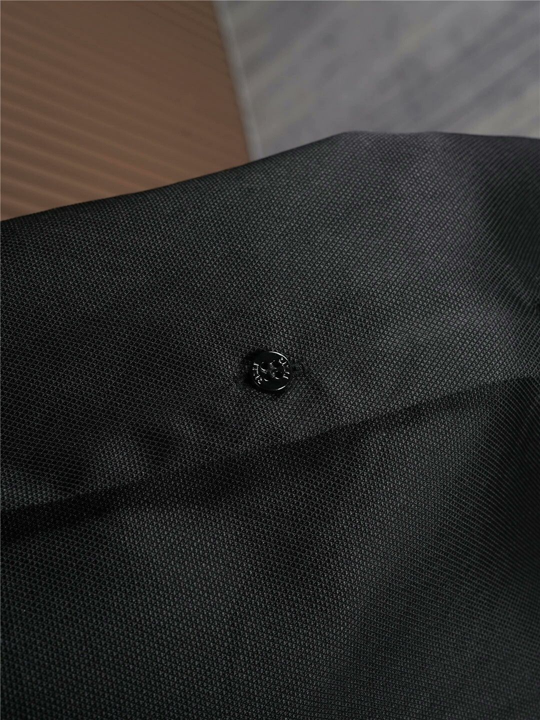 Zilli ZILLI Black Silk Shirt with Mother of Pearl Buttons Size US XS / EU 42 / 0 - 5 Thumbnail