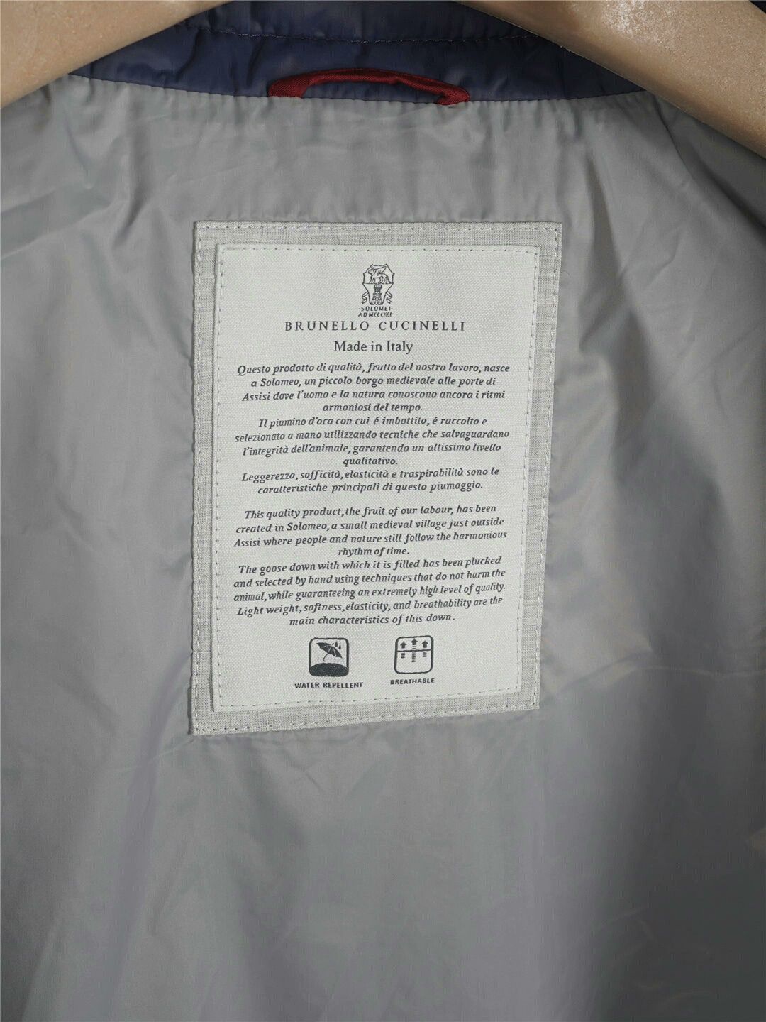 Brunello Cucinelli Brunello Cucinelli Men's Down Vest Size US XL / EU 56 / 4 - 4 Thumbnail