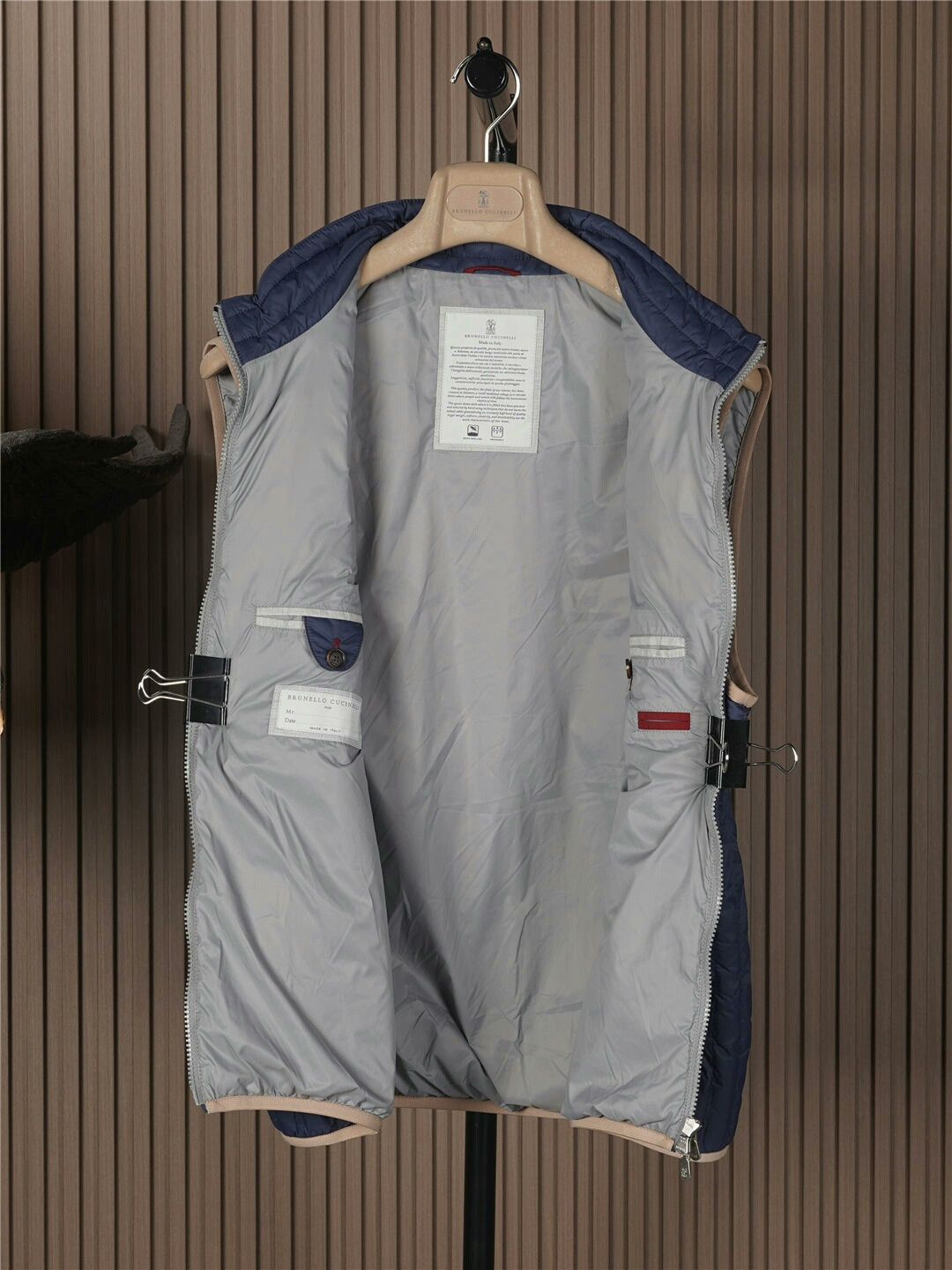 Brunello Cucinelli Brunello Cucinelli Men's Down Vest Size US XL / EU 56 / 4 - 3 Thumbnail
