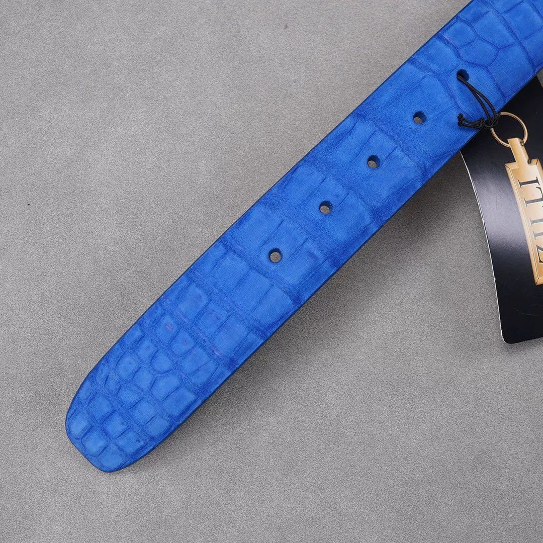 Zilli Gold Zilli Eel Skin Belt Size ONE SIZE - 7 Thumbnail