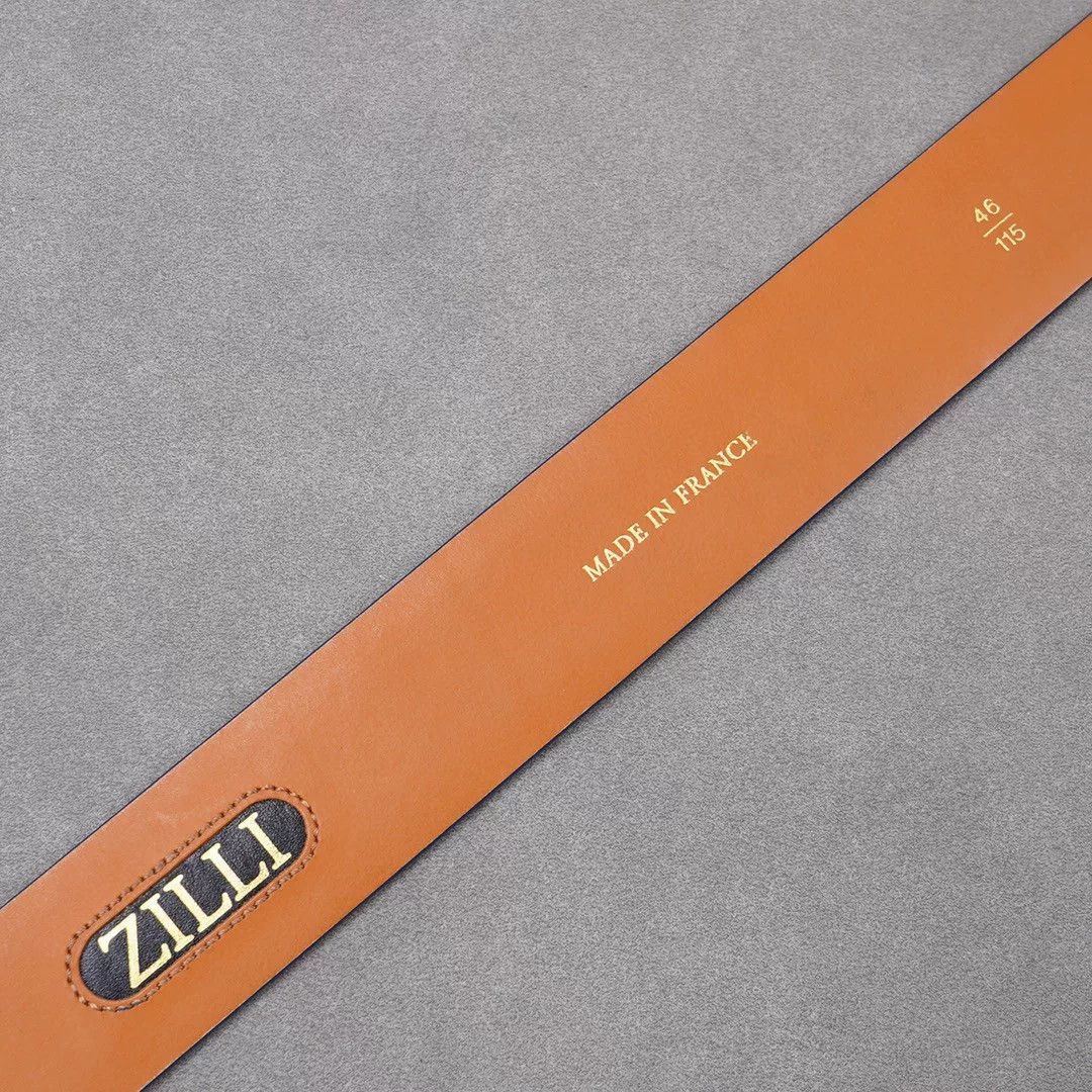 Zilli Gold Zilli Eel Skin Belt Size ONE SIZE - 5 Thumbnail