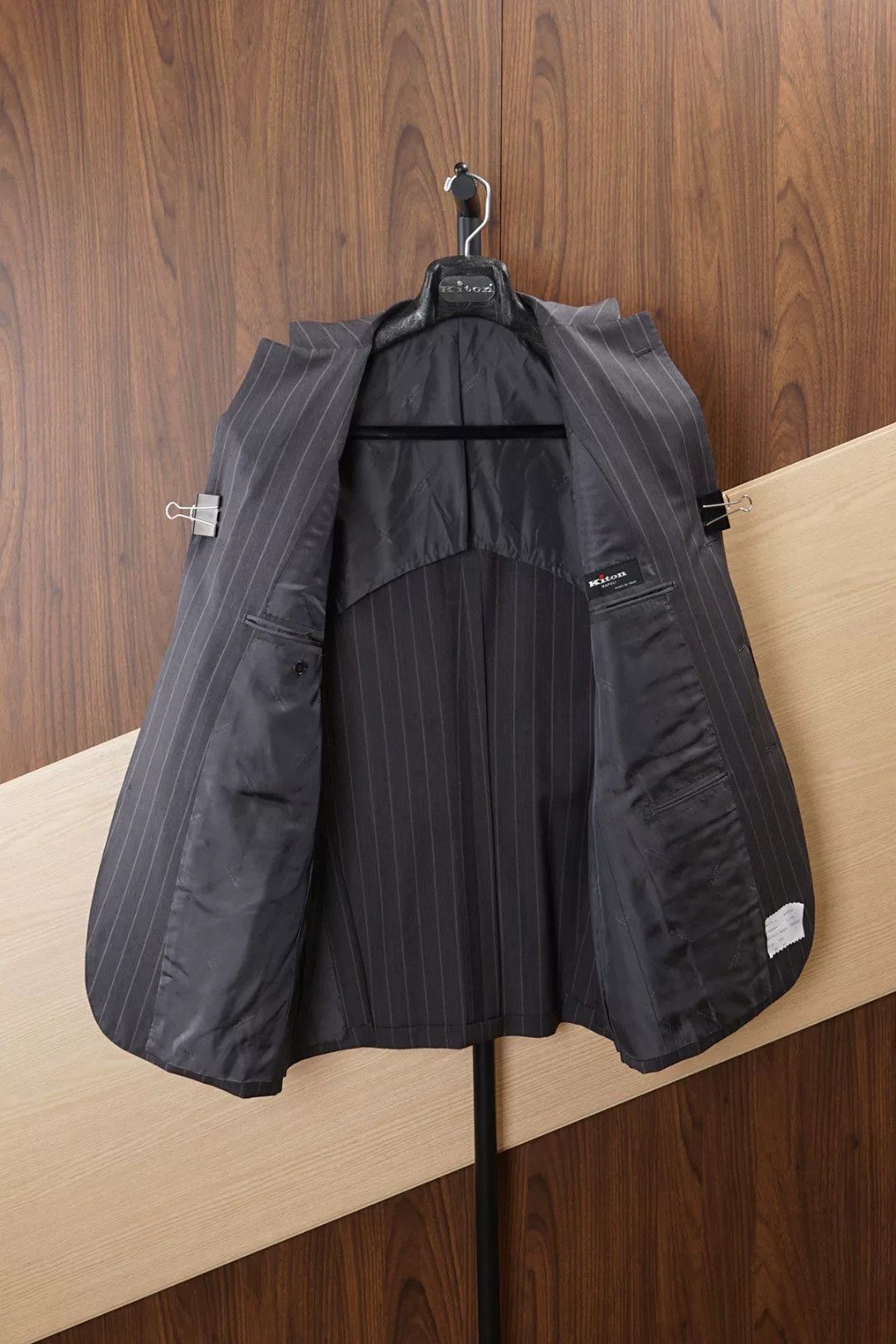 Kiton Kiton Wool Suit Set with Pants Size US L / EU 52-54 / 3 - 3 Thumbnail