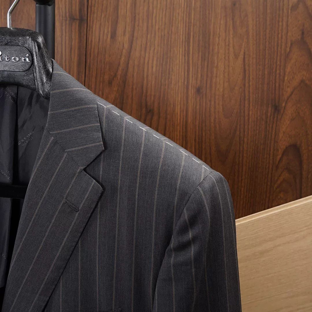 Kiton Kiton Wool Suit Set with Pants Size US L / EU 52-54 / 3 - 5 Thumbnail