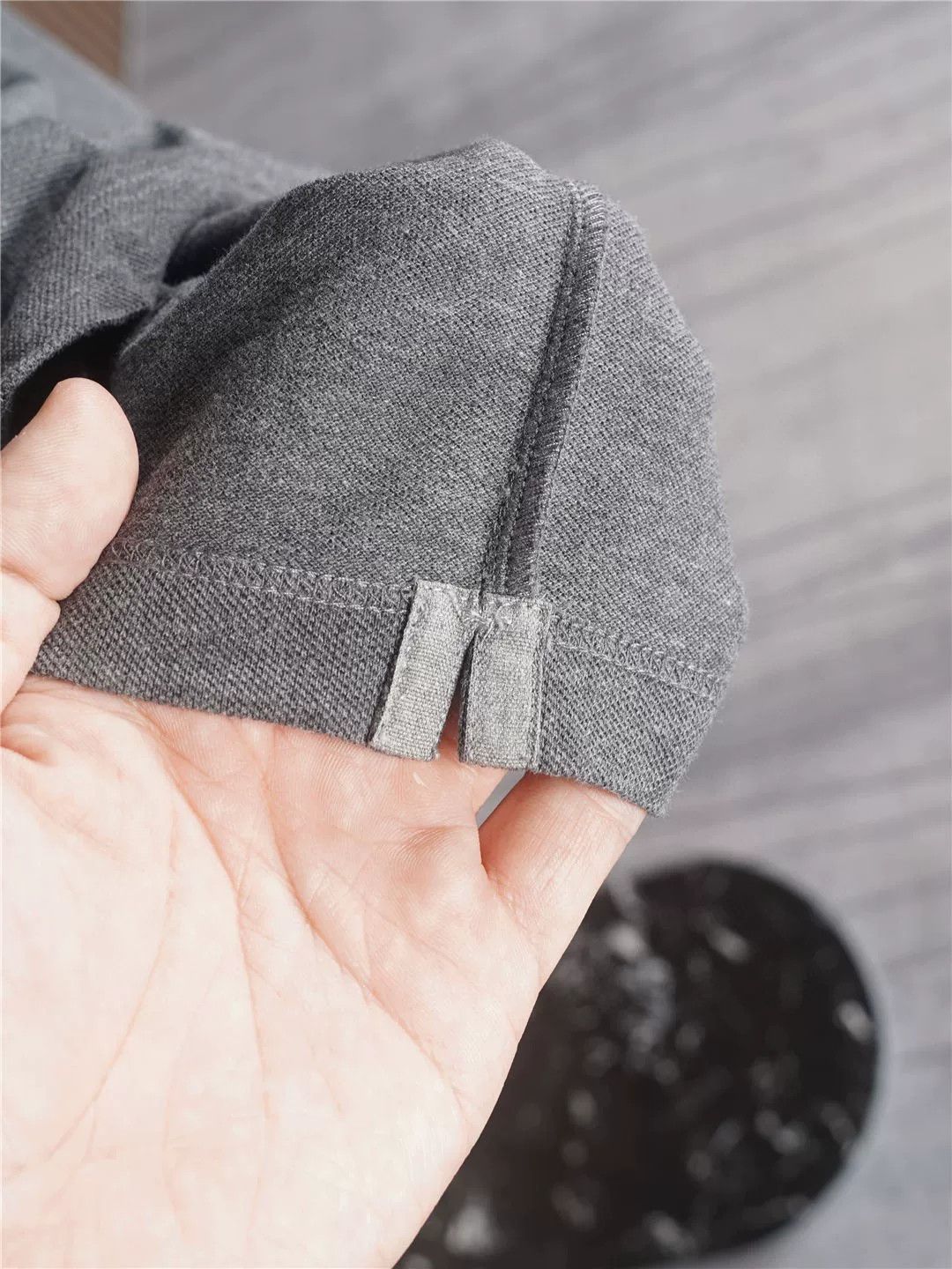 Brunello Cucinelli Brunello Cucinelli Gray Short Sleeve Polo Size US S / EU 44-46 / 1 - 5 Thumbnail