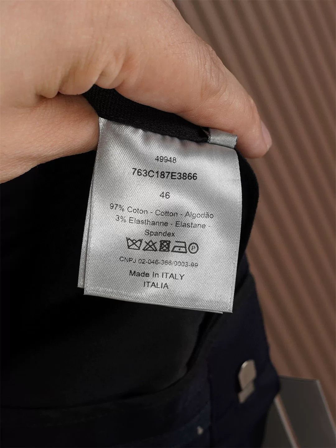 Dior Dior Men's Casual Chino Pants Size US 30 / EU 46 - 8 Thumbnail