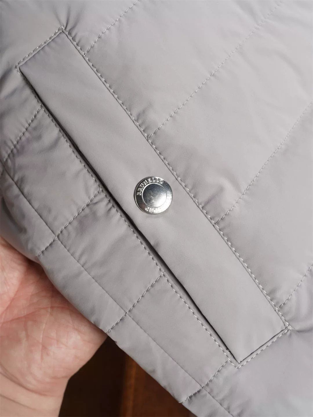 Brunello Cucinelli Brunello Cucinelli Men's Down Vest Size US S / EU 44-46 / 1 - 6 Thumbnail