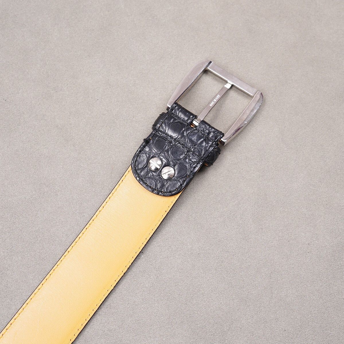 Testoni A.Testoni E Fish Skin Belt Size ONE SIZE - 3 Thumbnail