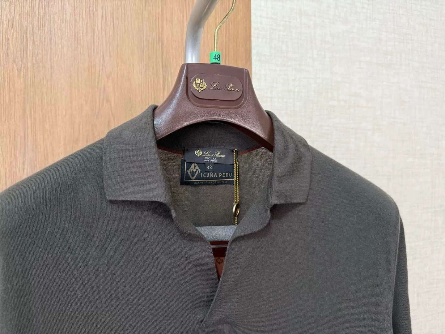 Loro Piana Loro Piana Vicuña Short Sleeve Polo Size US M / EU 48-50 / 2 - 4 Thumbnail