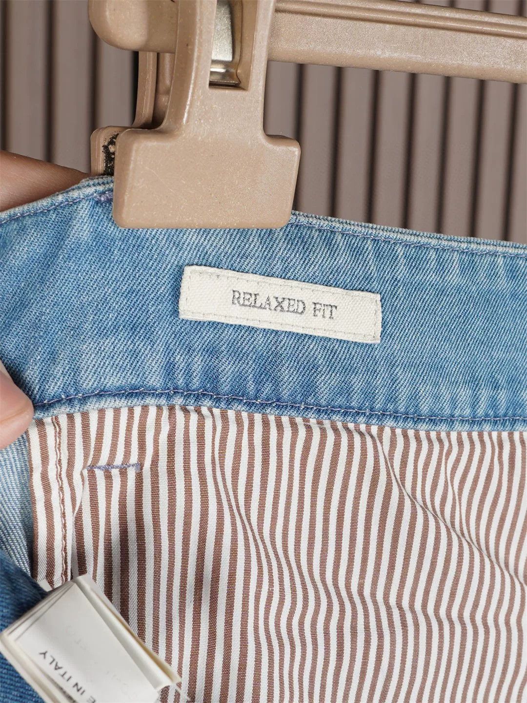 Brunello Cucinelli Brunello Cucinelli Men's Utility Denim Pants Size US 34 / EU 50 - 6 Thumbnail