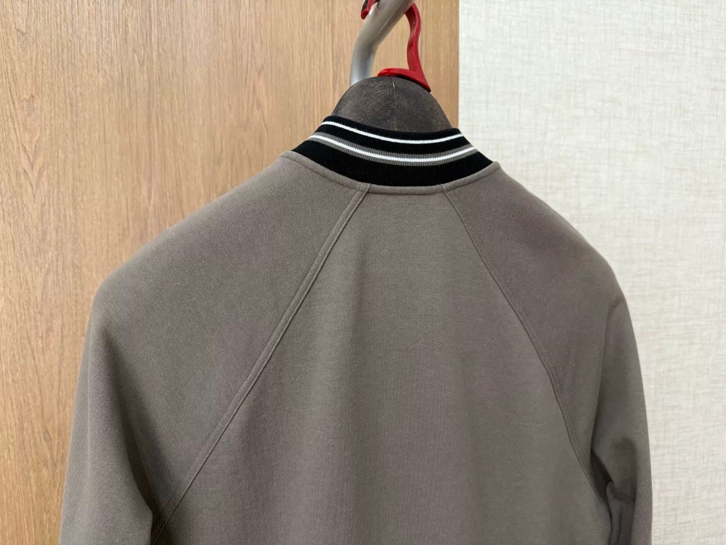 Hermes Hermes Men's Baseball Jacket with Fleece Lining Size US L / EU 52-54 / 3 - 8 Thumbnail