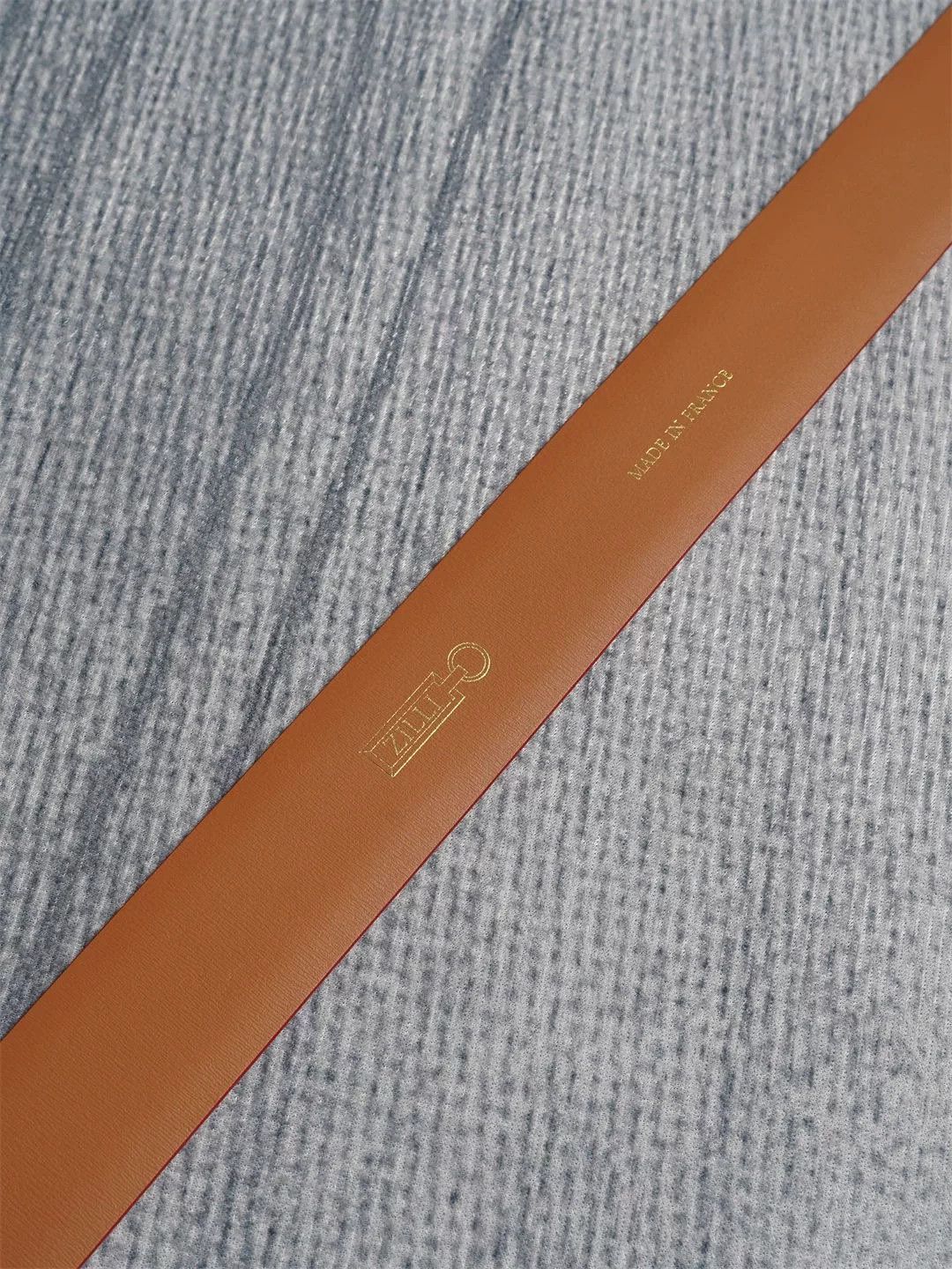 Zilli ZILLI Red Leather Belt for Men Size ONE SIZE - 7 Thumbnail