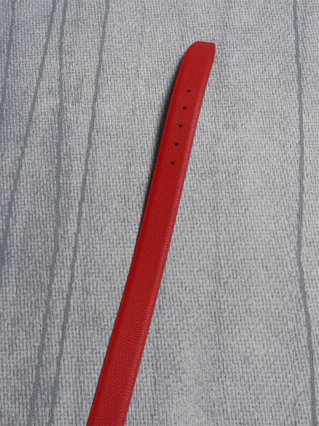 Zilli ZILLI Red Leather Belt for Men Size ONE SIZE - 3 Thumbnail