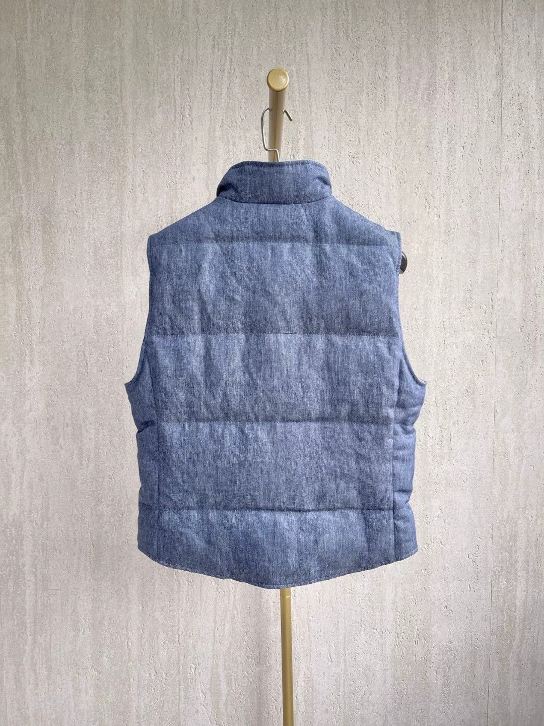 Brunello Cucinelli Brunello Cucinelli Blue Down Vest Size US S / EU 44-46 / 1 - 2 Thumbnail
