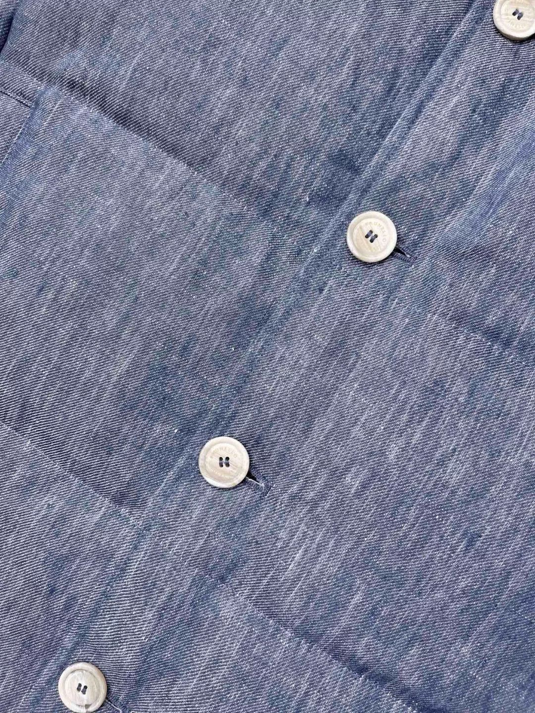 Brunello Cucinelli Brunello Cucinelli Blue Down Vest Size US S / EU 44-46 / 1 - 4 Thumbnail