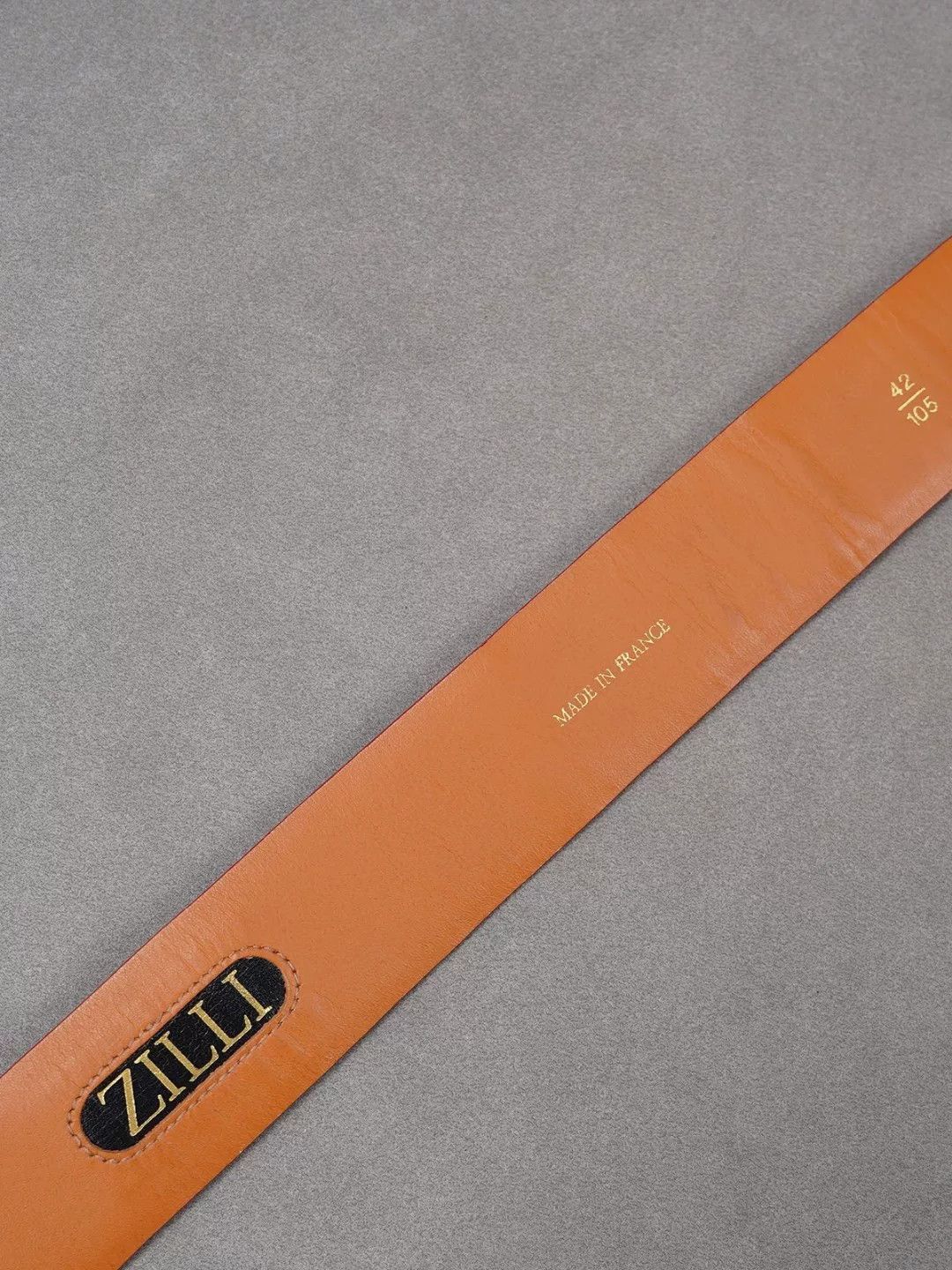 Zilli ZILLI Red Fish Skin Belt 105cm Size ONE SIZE - 4 Thumbnail