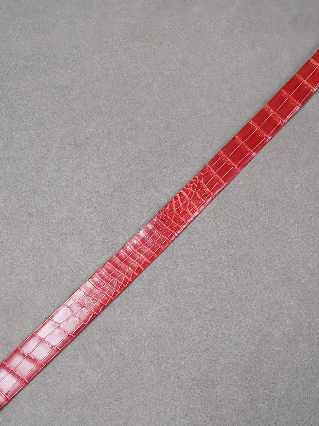 Zilli ZILLI Red Fish Skin Belt 105cm Size ONE SIZE - 5 Thumbnail