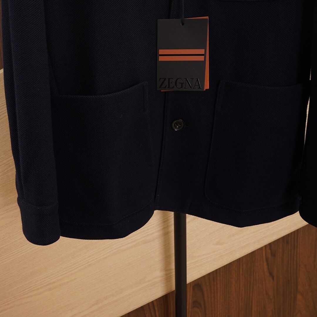 Ermenegildo Zegna ZEGNA Navy Blue Jacket Special Offer Size US S / EU 44-46 / 1 - 6 Thumbnail