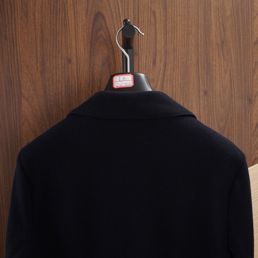Ermenegildo Zegna ZEGNA Navy Blue Jacket Special Offer Size US S / EU 44-46 / 1 - 8 Thumbnail