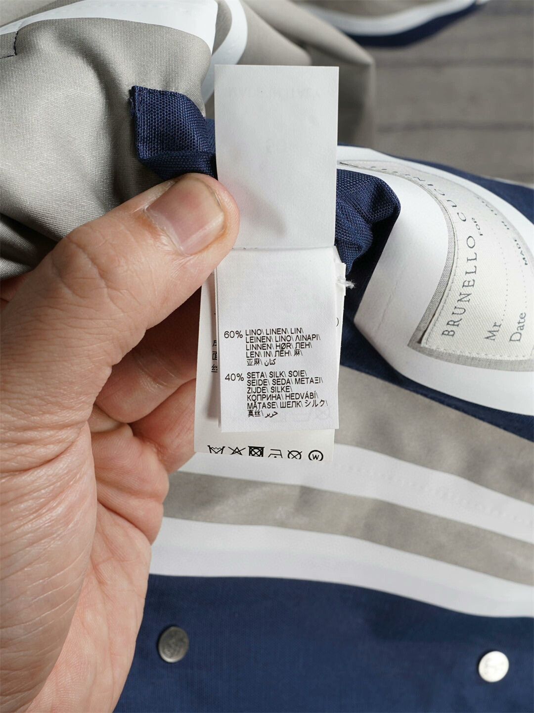 Brunello Cucinelli Brunello Cucinelli Men's Coach Jacket Size US M / EU 48-50 / 2 - 9 Thumbnail