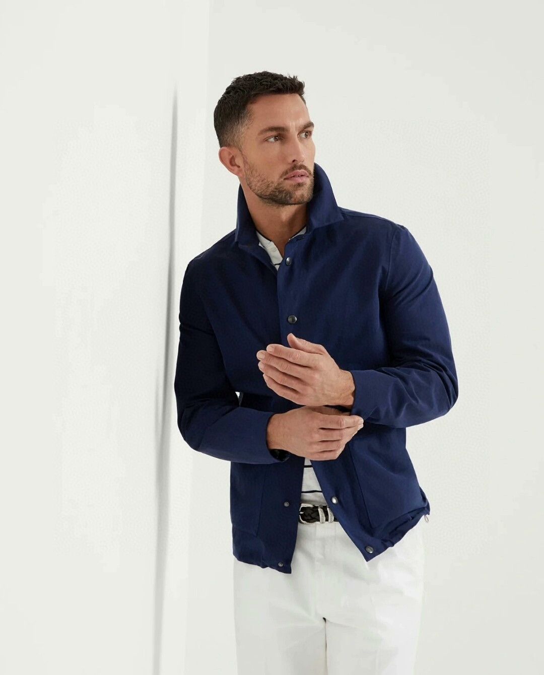 Brunello Cucinelli Brunello Cucinelli Men's Coach Jacket Size US M / EU 48-50 / 2 - 4 Thumbnail