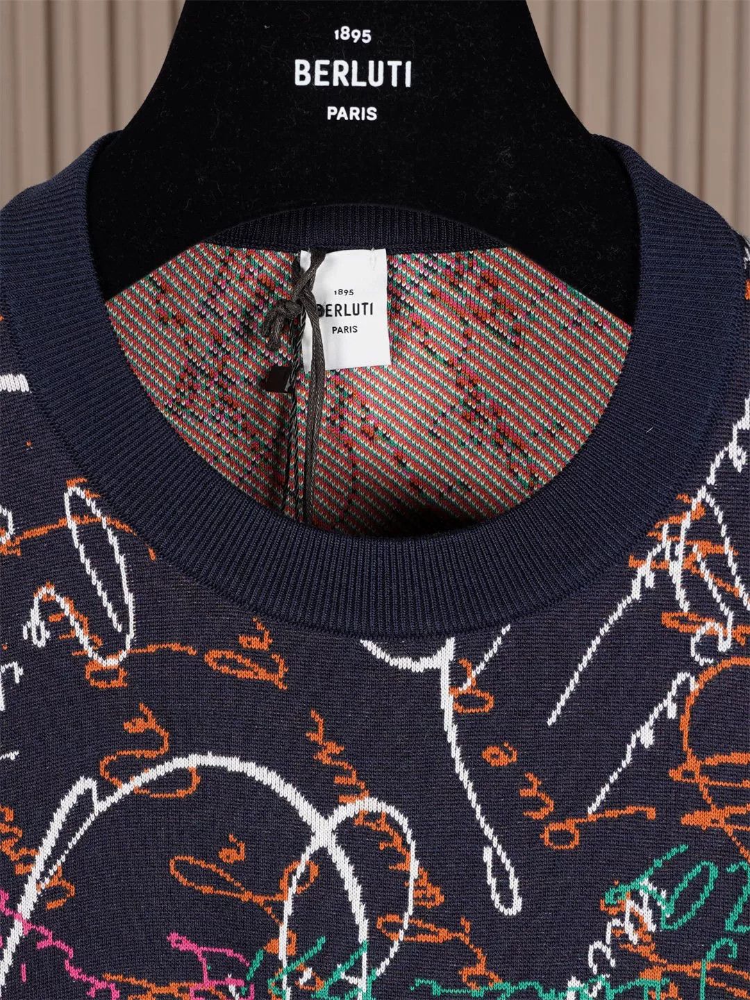 Berluti Berluti Love Letter Pullover Sweater Size US M / EU 48-50 / 2 - 3 Thumbnail