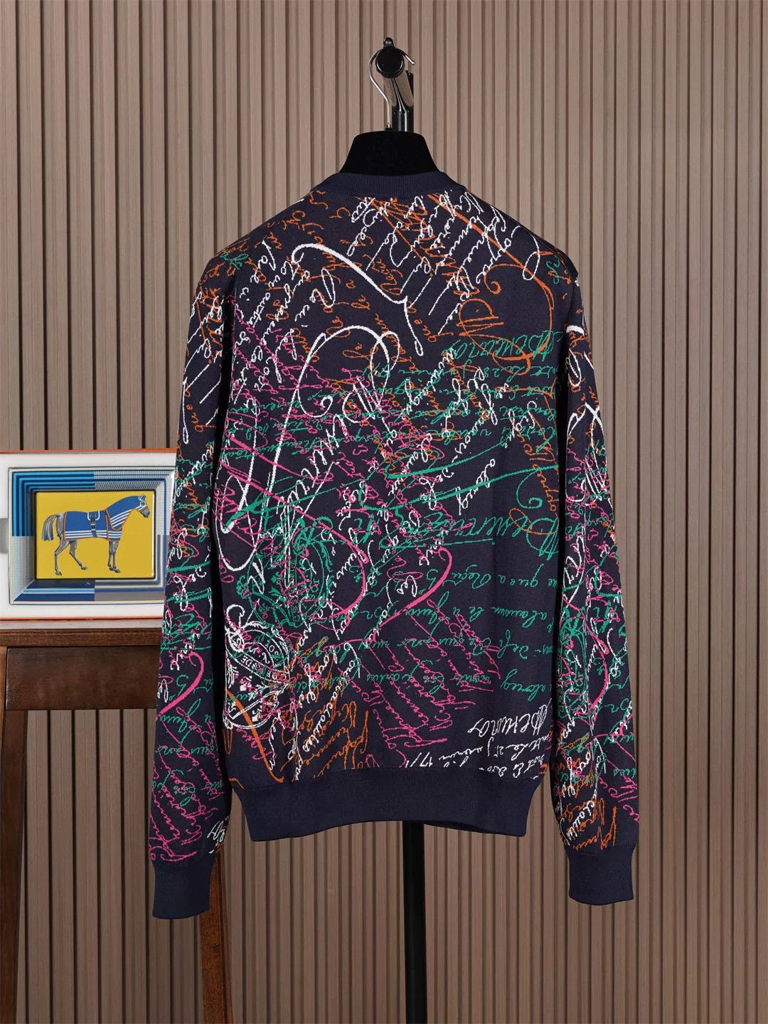 Berluti Berluti Love Letter Pullover Sweater Size US M / EU 48-50 / 2 - 2 Thumbnail