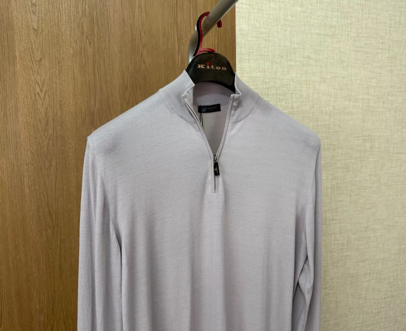 Colombo Colombo Kid Wool Zip Knit Sweater Size US L / EU 52-54 / 3 - 3 Thumbnail