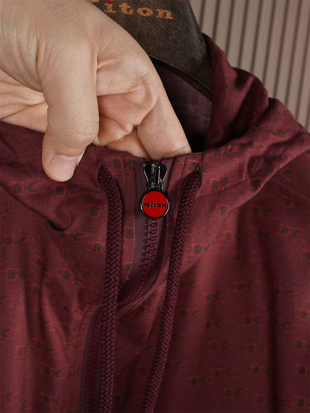 Kiton Kiton Cotton Hooded Jacket Sale Size US S / EU 44-46 / 1 - 5 Thumbnail