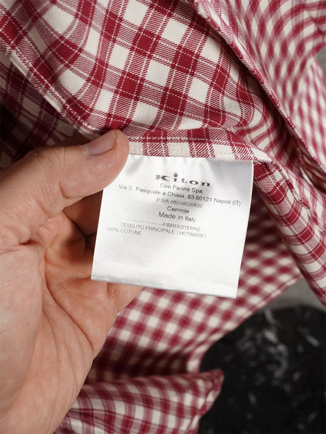 Kiton Kiton Hooded Flannel Jacket Sale Size US S / EU 44-46 / 1 - 8 Thumbnail