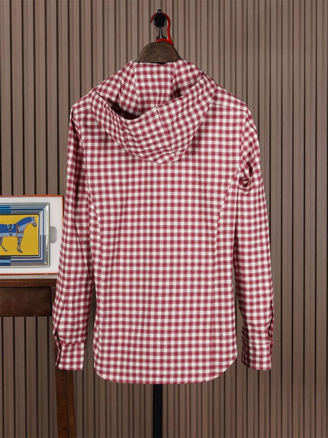 Kiton Kiton Hooded Flannel Jacket Sale Size US S / EU 44-46 / 1 - 2 Thumbnail