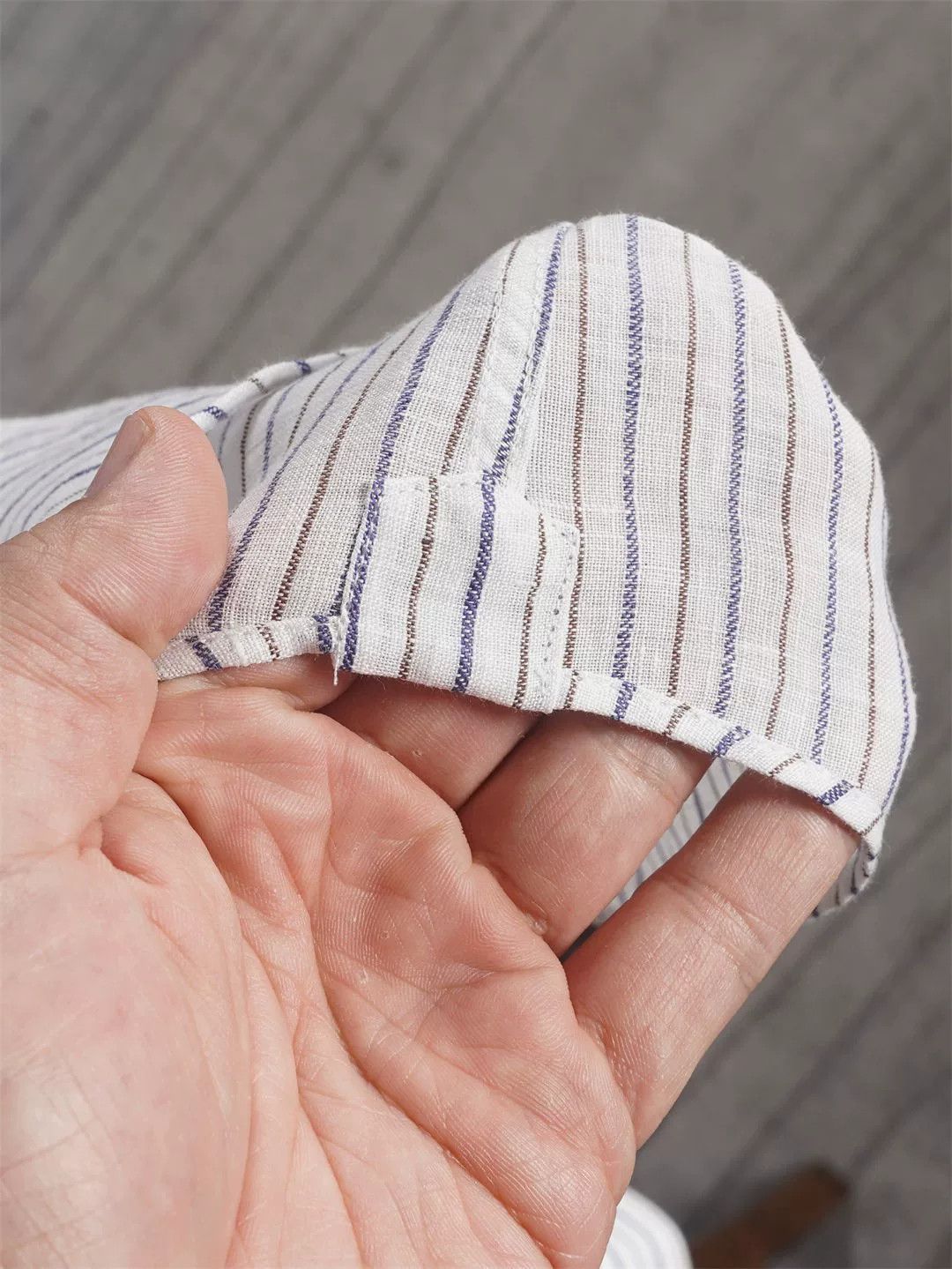 Brunello Cucinelli Brunello Cucinelli Striped Linen Shirt Size US XL / EU 56 / 4 - 7 Thumbnail
