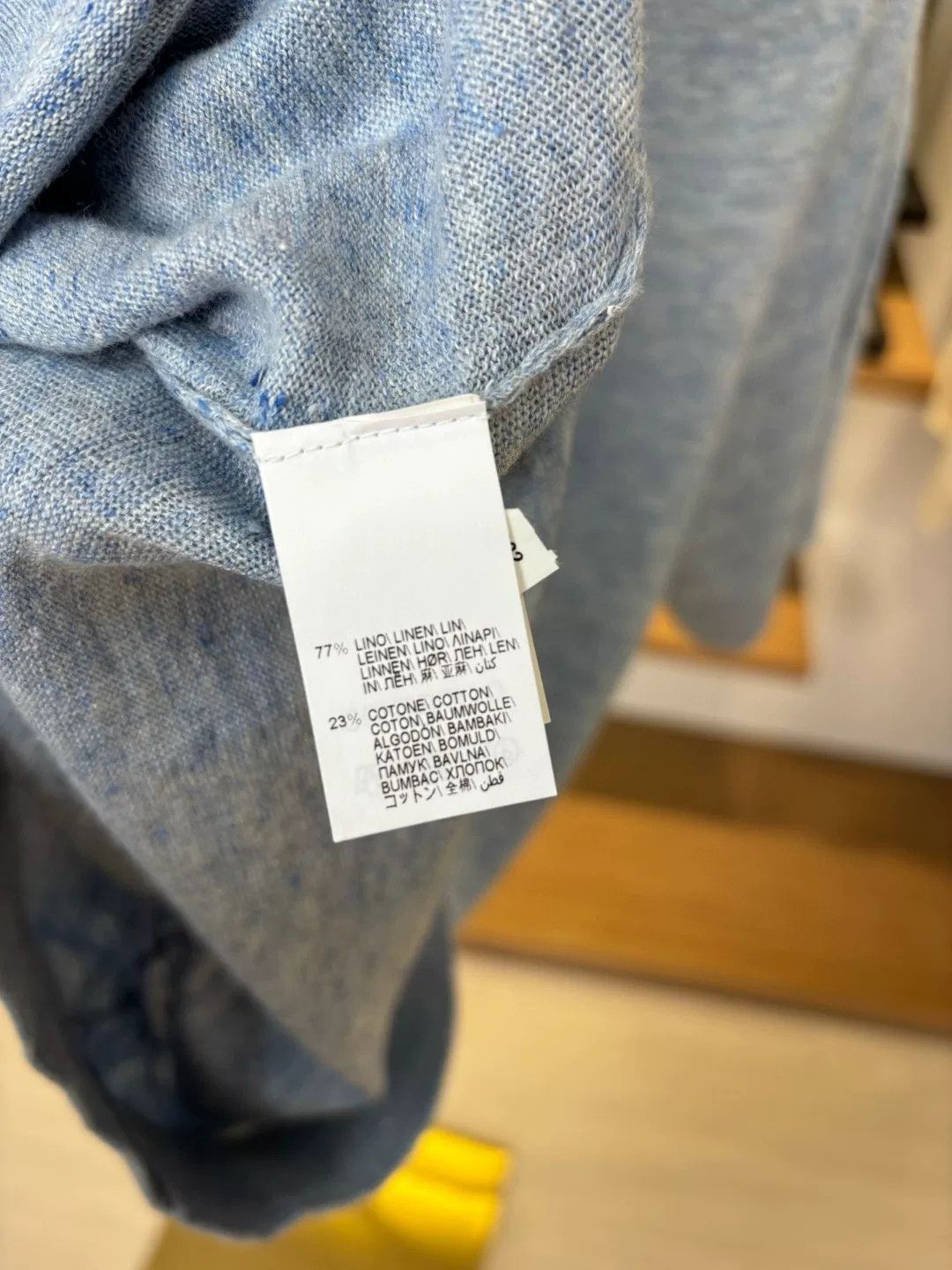 Brunello Cucinelli Brunello Cucinelli Light Blue Knit Top Size US M / EU 48-50 / 2 - 6 Thumbnail