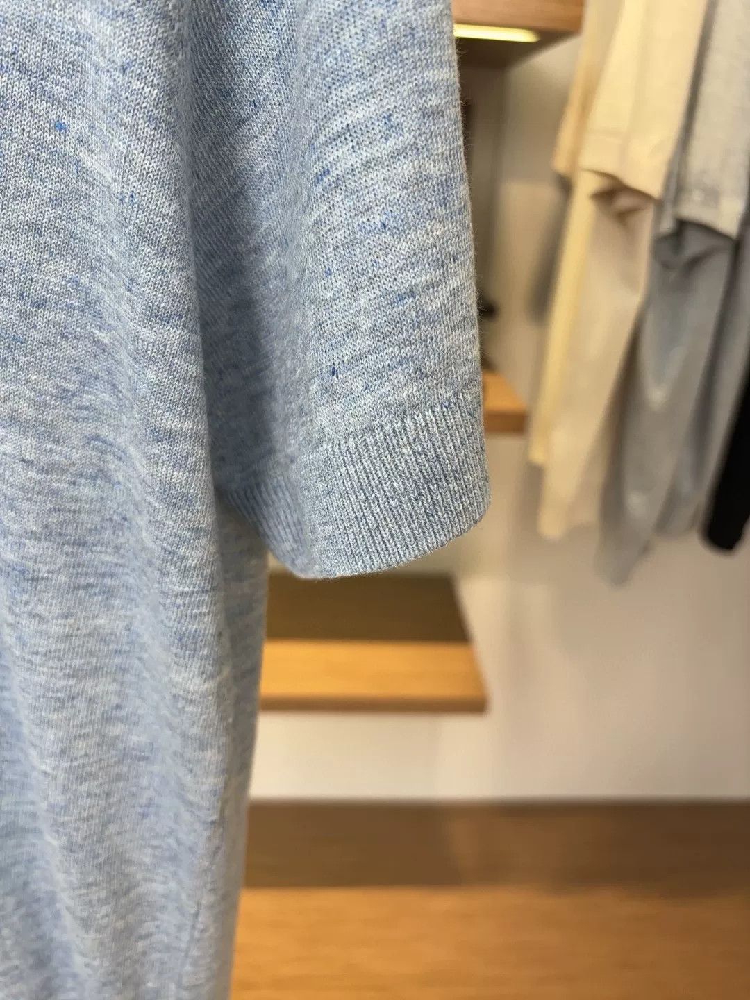 Brunello Cucinelli Brunello Cucinelli Light Blue Knit Top Size US M / EU 48-50 / 2 - 4 Thumbnail