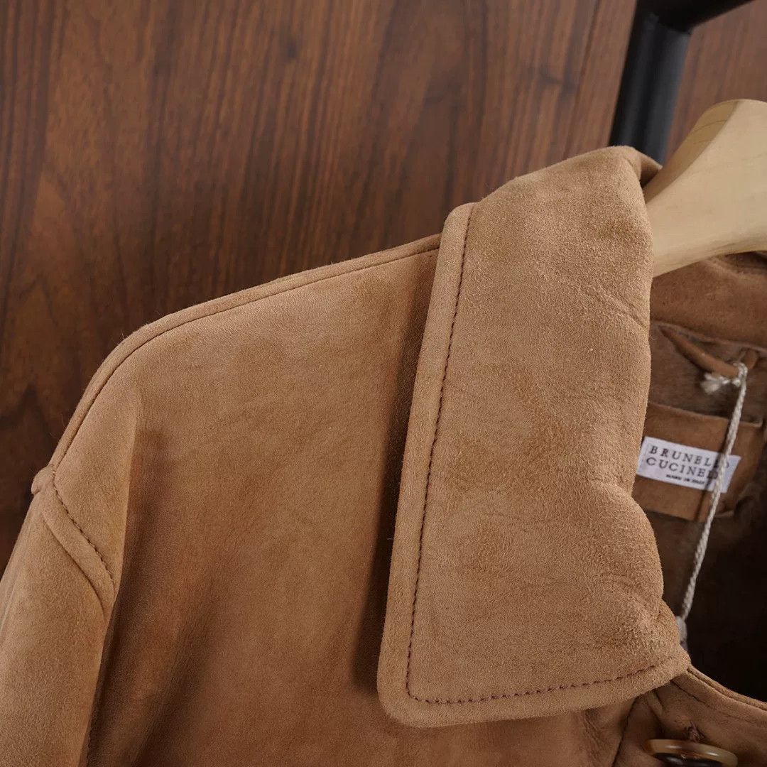 Brunello Cucinelli Brunello Cucinelli Shearling Coat Size US L / EU 52-54 / 3 - 4 Thumbnail