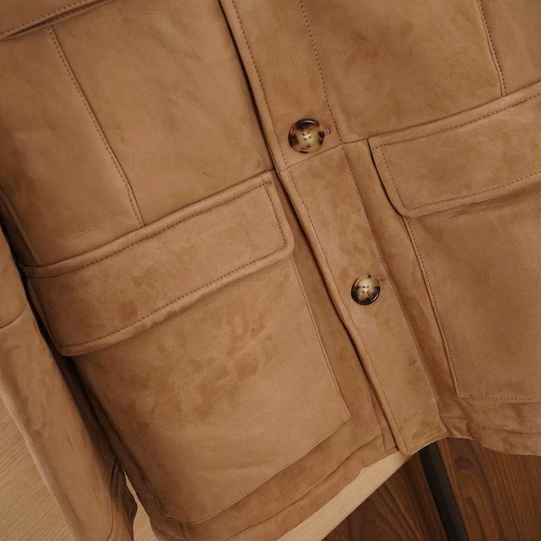 Brunello Cucinelli Brunello Cucinelli Shearling Coat Size US L / EU 52-54 / 3 - 6 Thumbnail