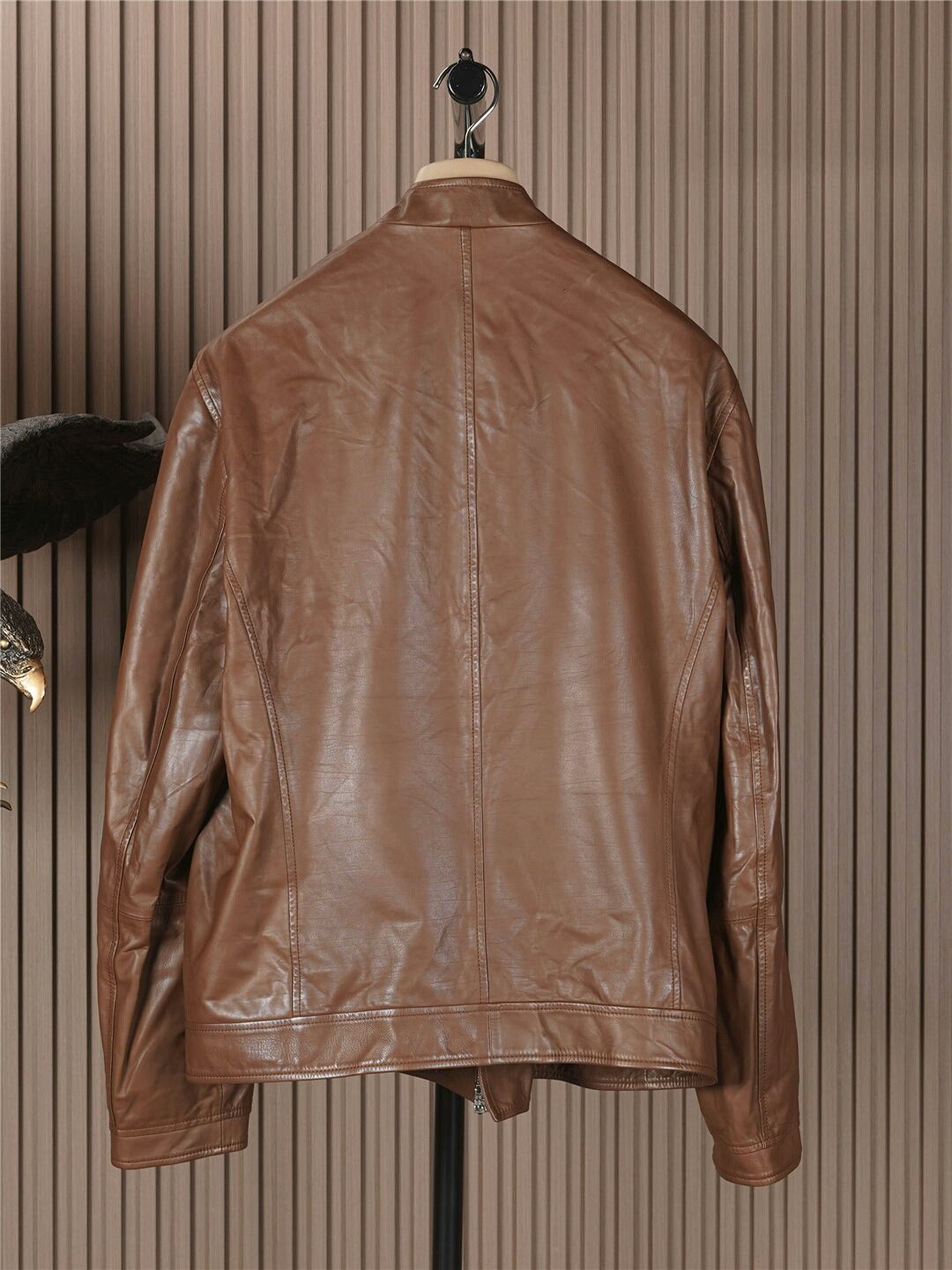 Brunello Cucinelli Brunello Cucinelli Men's Leather Jacket Size US M / EU 48-50 / 2 - 3 Thumbnail