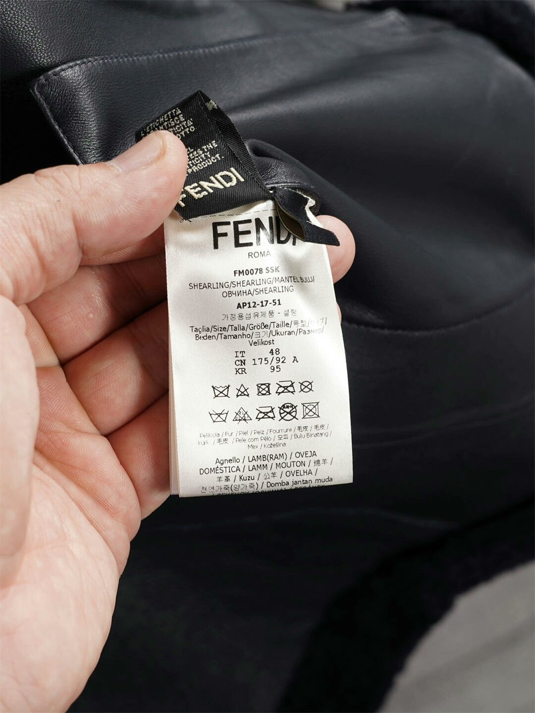 Fendi Fendi Men's Fall/Winter Hooded Jacket Size US M / EU 48-50 / 2 - 9 Thumbnail