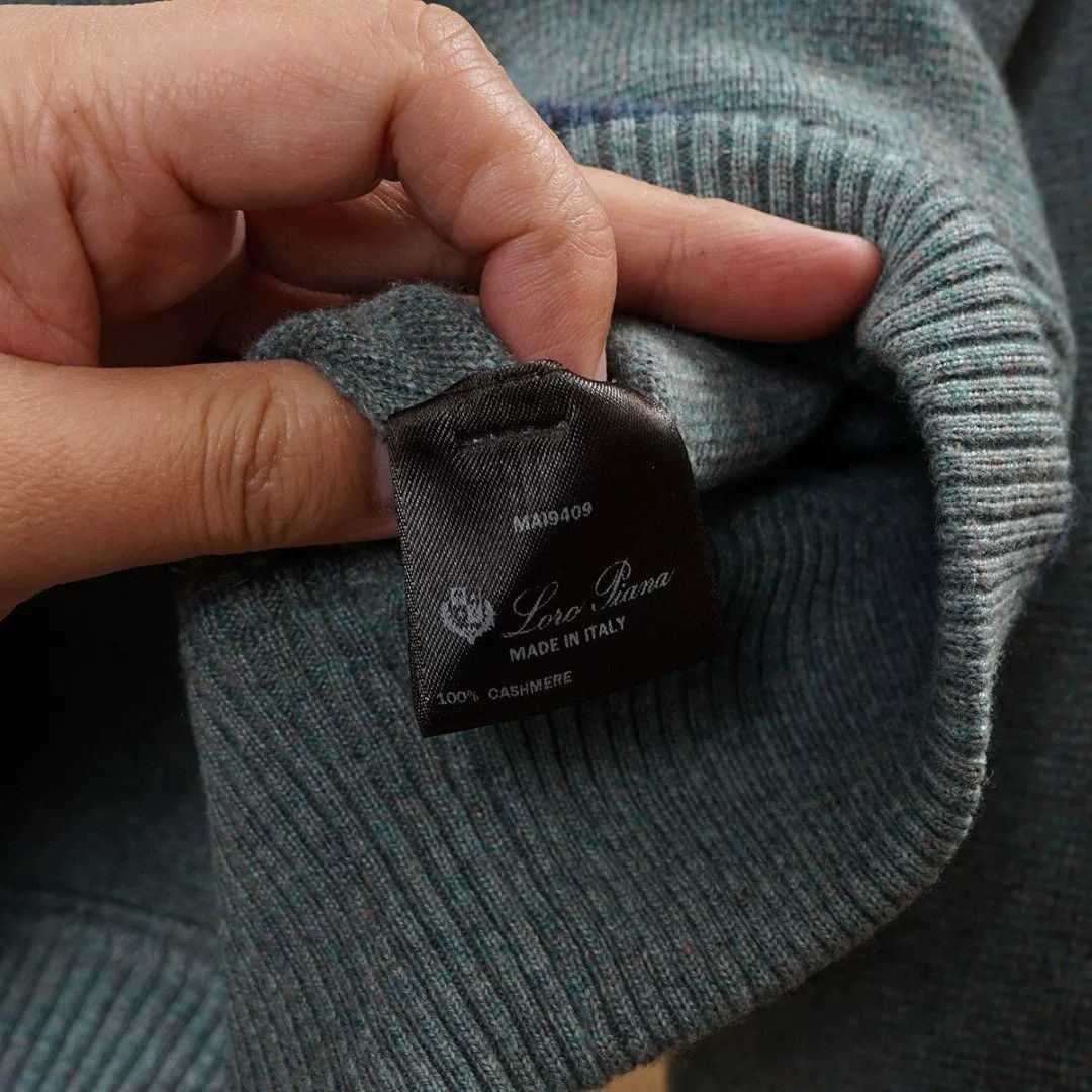 Loro Piana Loro Piana Men's Cashmere Knit Sweater Size US L / EU 52-54 / 3 - 9 Thumbnail
