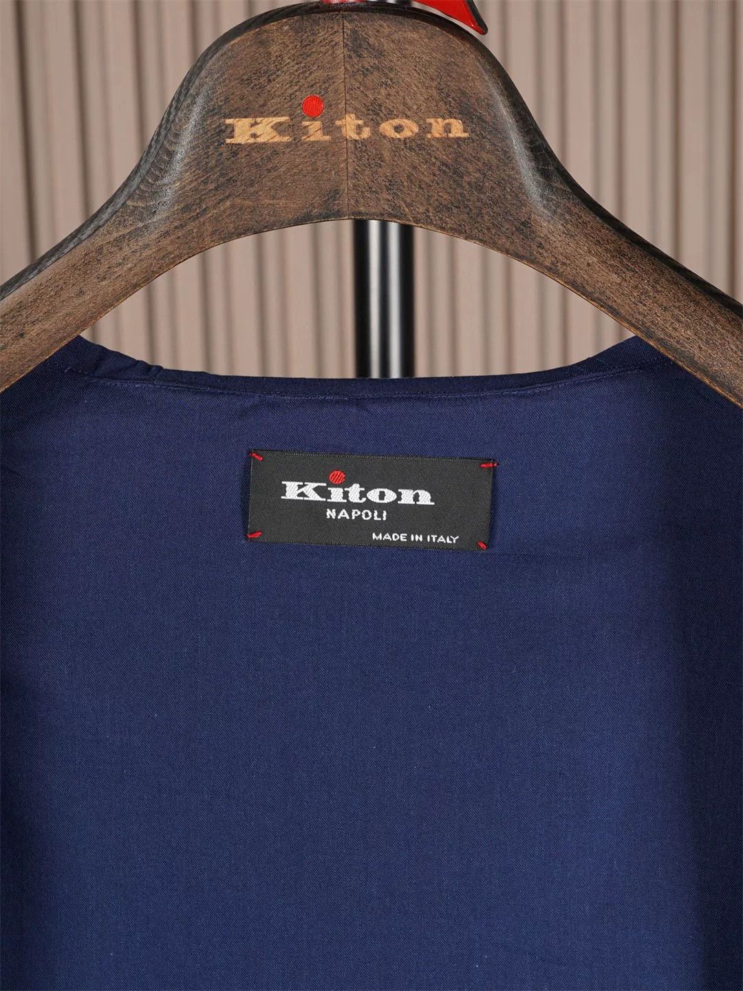 Kiton Kiton Navy Cotton Hooded Jacket Size US M / EU 48-50 / 2 - 4 Thumbnail