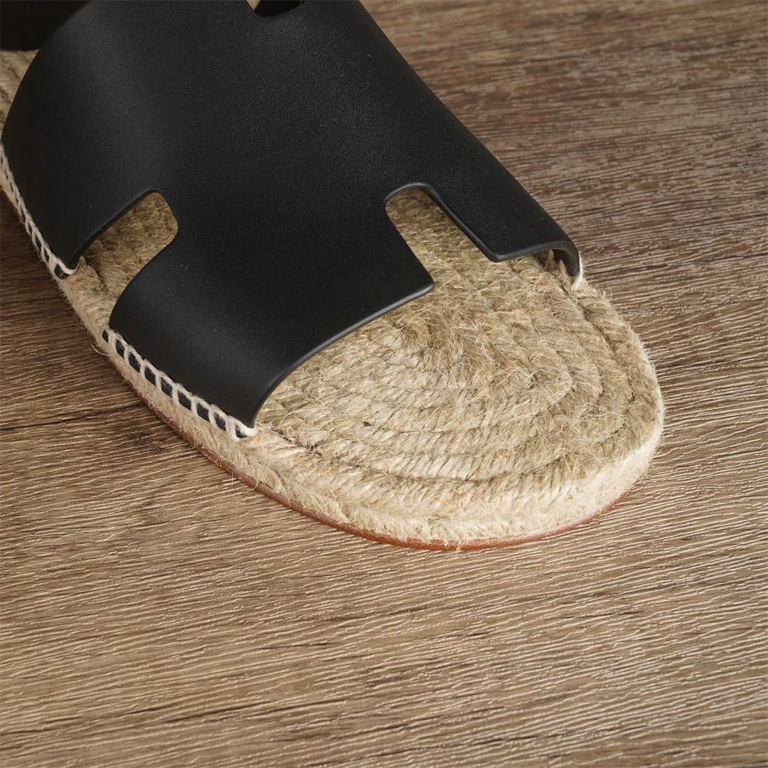 Hermes Hermes Men's Leather Slide Sandals Size US 8 / EU 41 - 7 Thumbnail