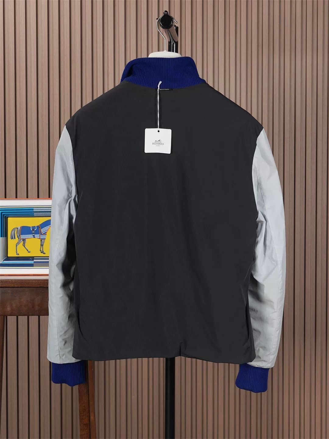 Hermes Hermes Men's Leather Jacket Size US L / EU 52-54 / 3 - 4 Thumbnail